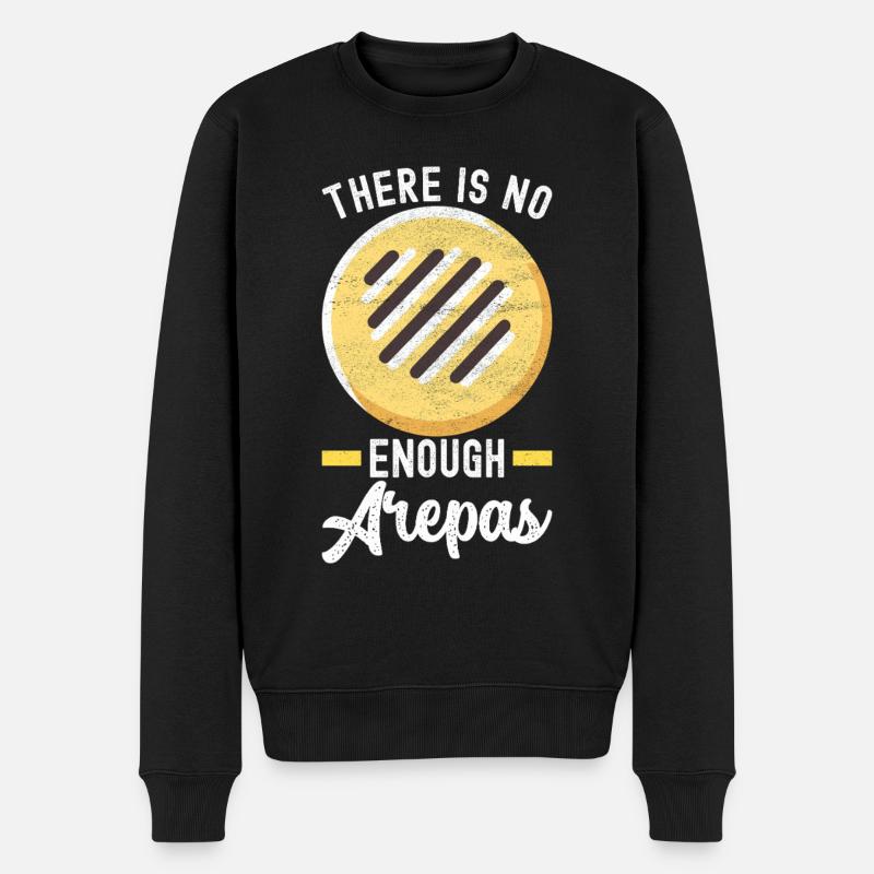 Arepas vénézuélienne - Pull Premium bio Homme - noir