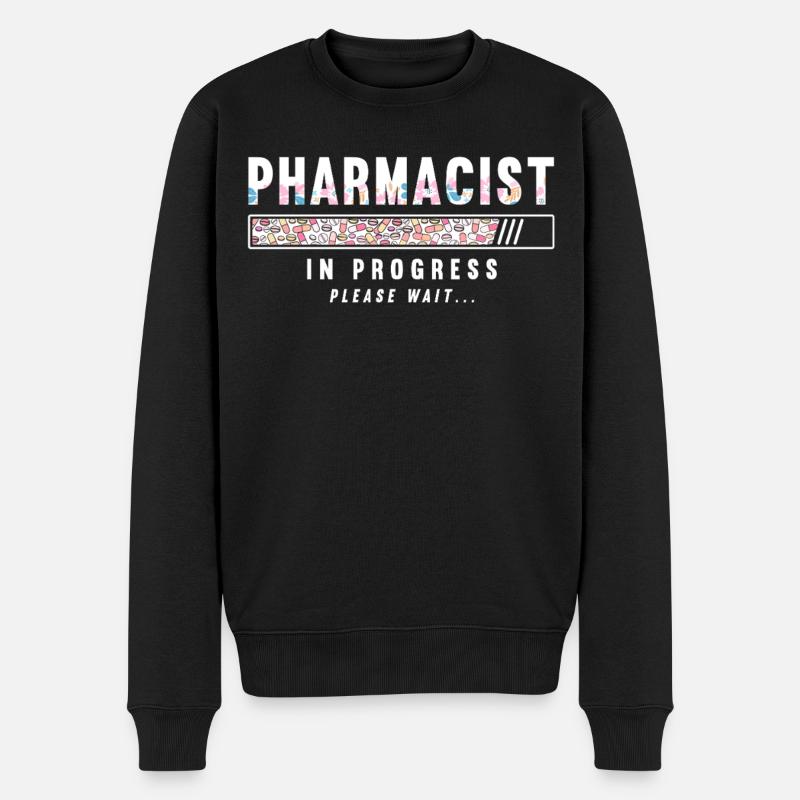 Technicien en pharmacie - Pull Premium bio Homme - noir
