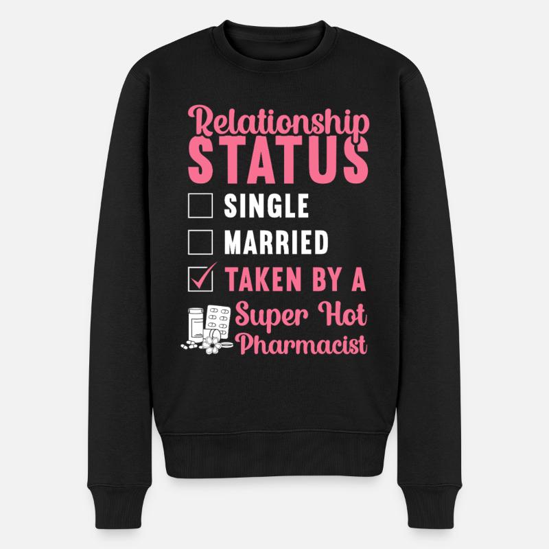 Pharmacy Tech Technician - Männer Premium Bio Pullover - Schwarz