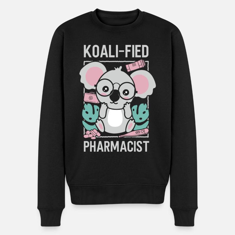 Pharmacy Tech Technician - Männer Premium Bio Pullover - Schwarz