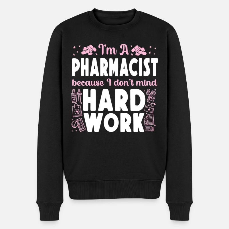 Pharmacy Tech Technician - Männer Premium Bio Pullover - Schwarz