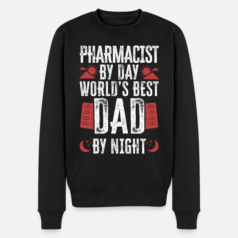 Pharmacy Tech Technician - Männer Premium Bio Pullover - Schwarz