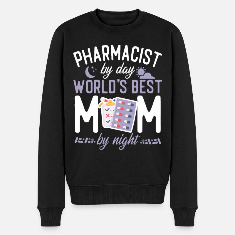 Pharmacy Tech Technician - Männer Premium Bio Pullover - Schwarz
