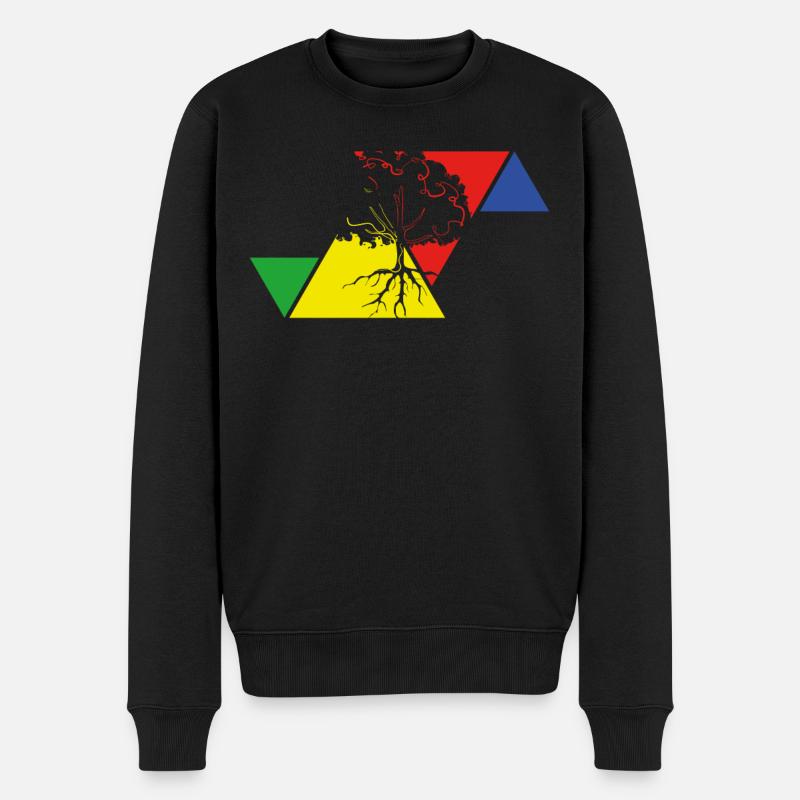 Protection de l’environnement Arbre - Pull Premium bio Homme - noir