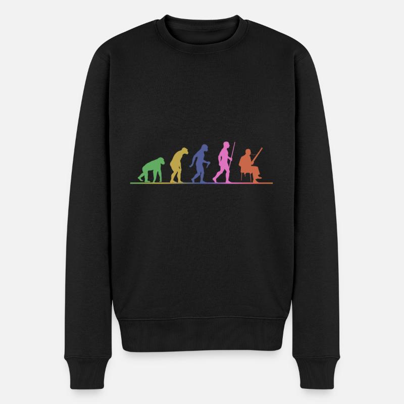 Evolution fagson musicien - Pull Premium bio Homme - noir