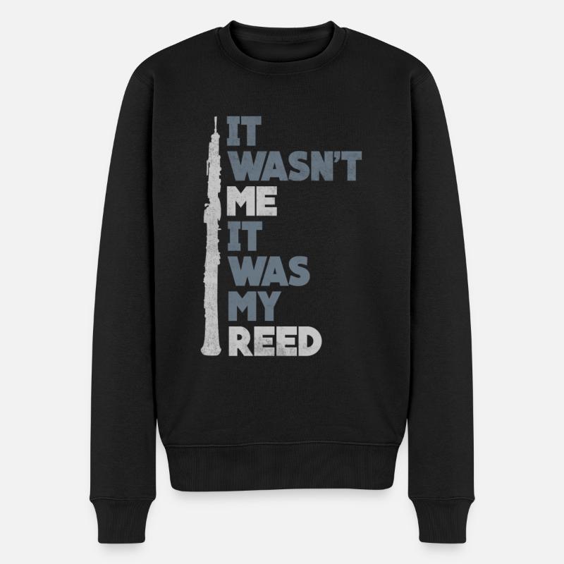 Mon hautbois - Pull Premium bio Homme - noir