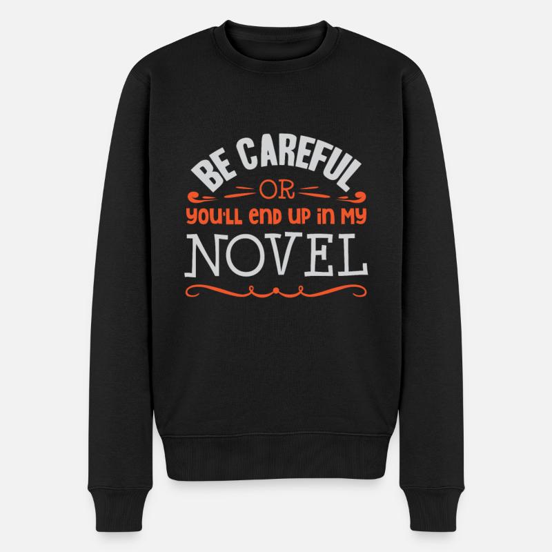Auteur auteur du livre - Pull Premium bio Homme - noir