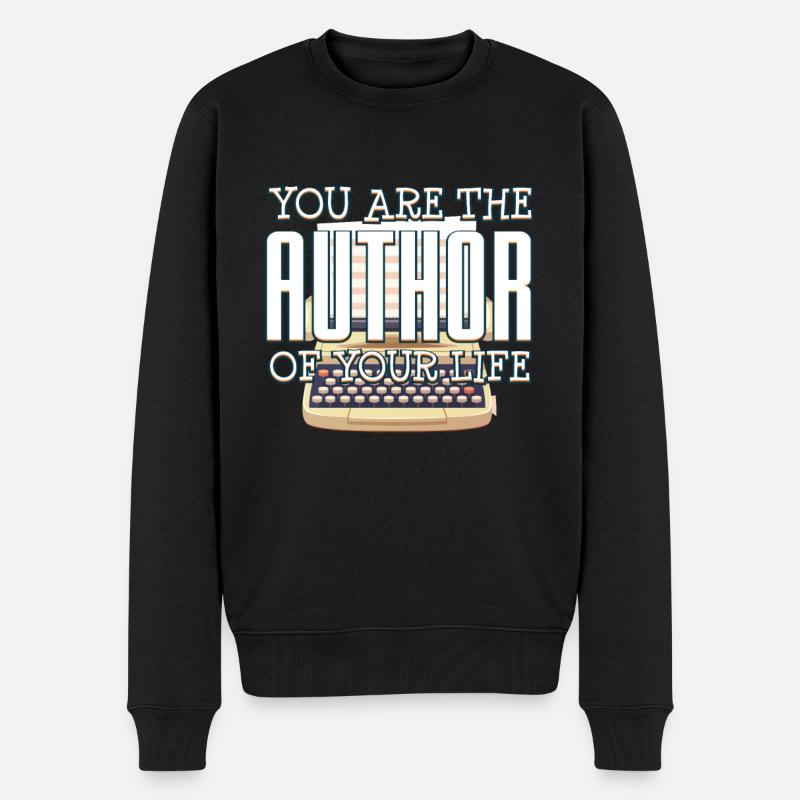 auteur - Pull Premium bio Homme - noir