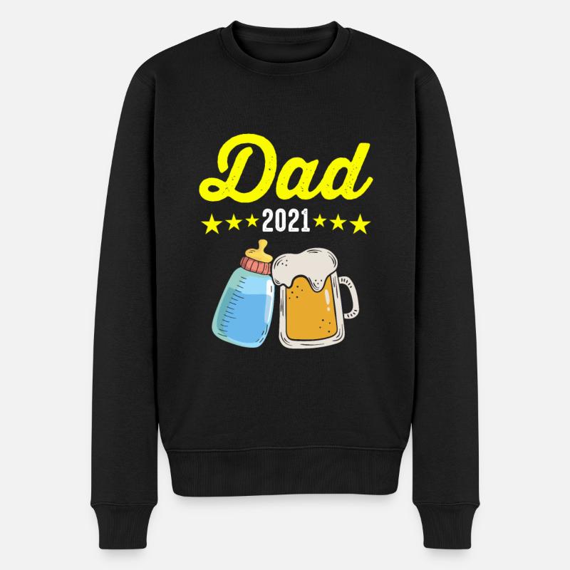 Futur papa 2021 - Pull Premium bio Homme - noir