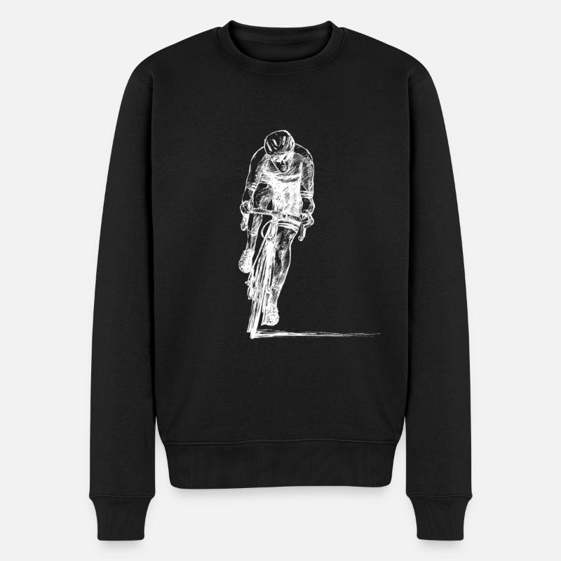 Vélos de route - Pull Premium bio Homme - noir