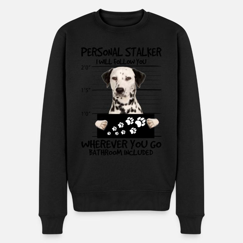 dalmatien - Pull Premium bio Homme - noir