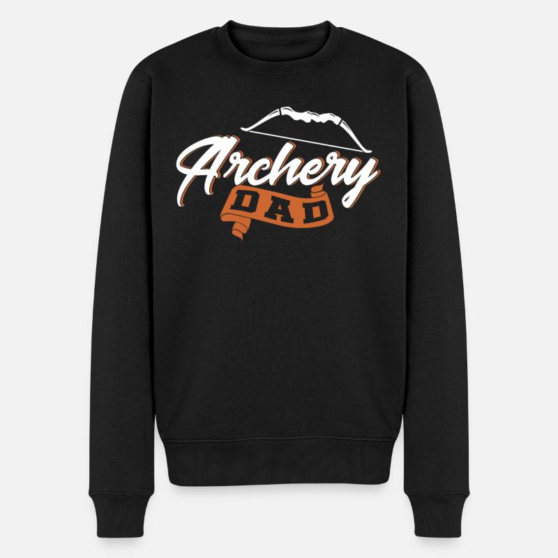 Archers sport Archer Tir à l’arc - Pull Premium bio Homme - noir