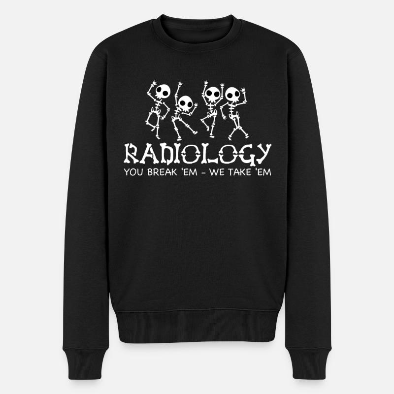 Radiology Tech - Pull Premium bio Homme - noir