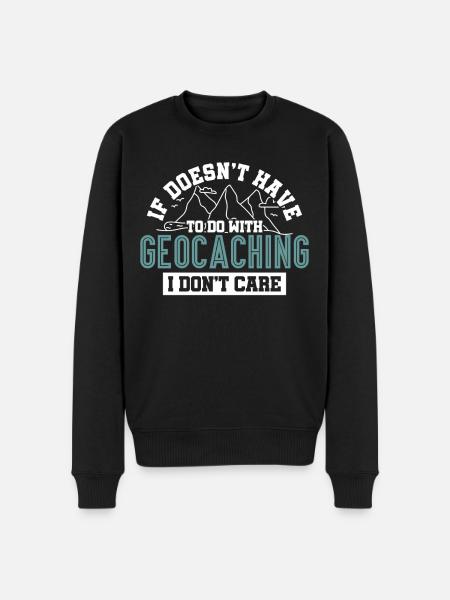 Aventure Géocaching geocaching aventure - Pull Premium bio Homme - noir