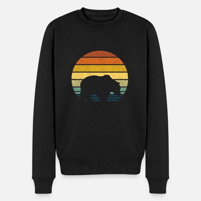 Ours - Pull Premium bio Homme - noir