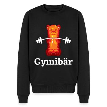 Gummibärchen Gummibären Gymibär - Männer Premium Bio Pullover - Schwarz - Vorne - Nico (187cm)