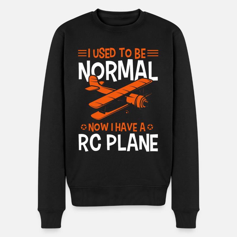 Modèle réduit d’avion modèle volant Modèle réduit d’avion - Pull Premium bio Homme - noir