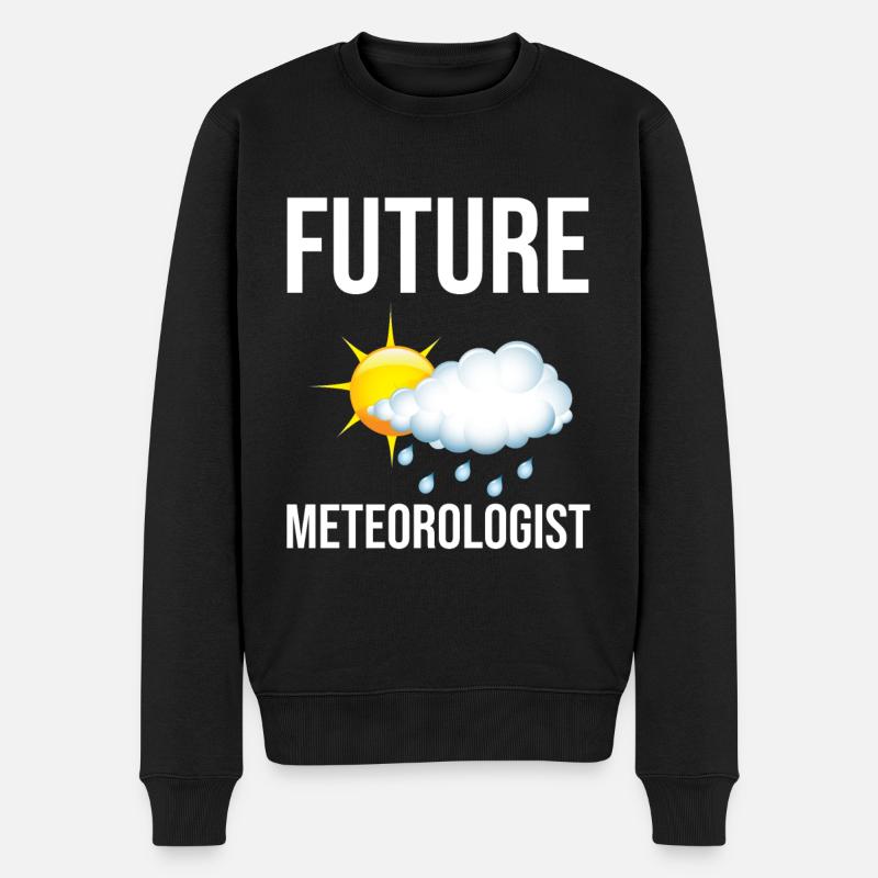 Futur météorologue - Pull Premium bio Homme - noir
