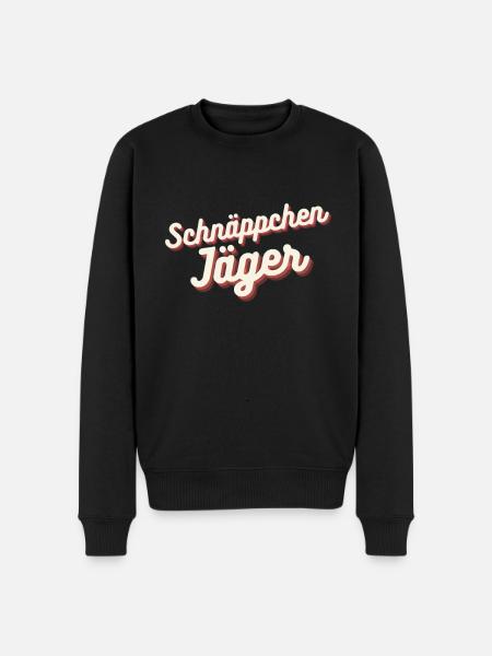 Flohmarkt Schnäppchenjäger Trödelmarkt - Männer Premium Bio Pullover - Schwarz