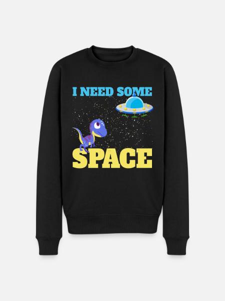 Astronauti need some Space - Men's Premium Organic Jumper - black