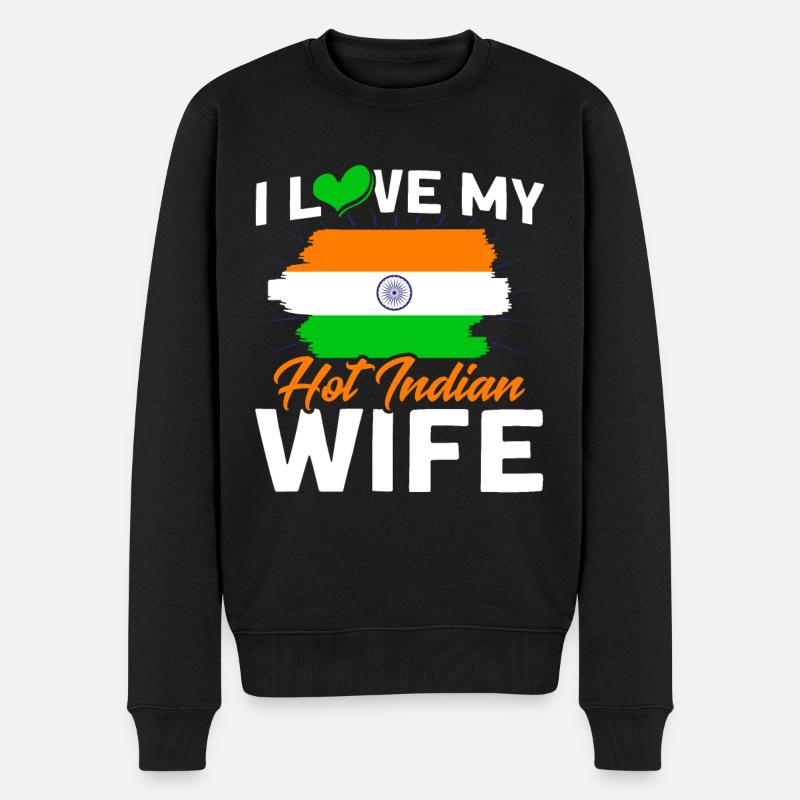 Inde Indian Roots Cadeau - Pull Premium bio Homme - noir