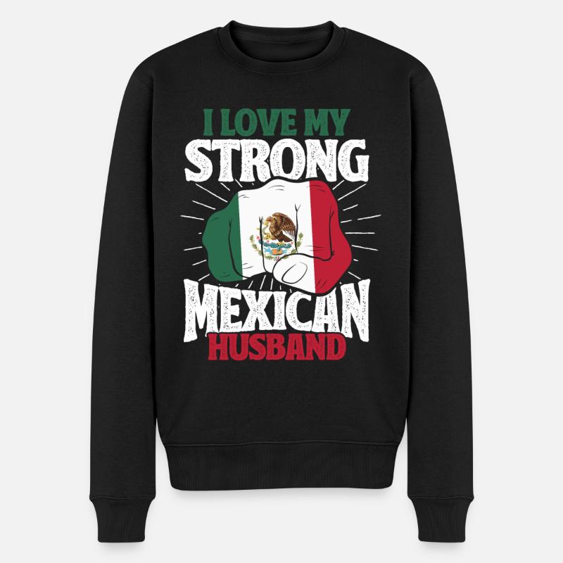 Mexique Mexican Roots Cadeau - Pull Premium bio Homme - noir