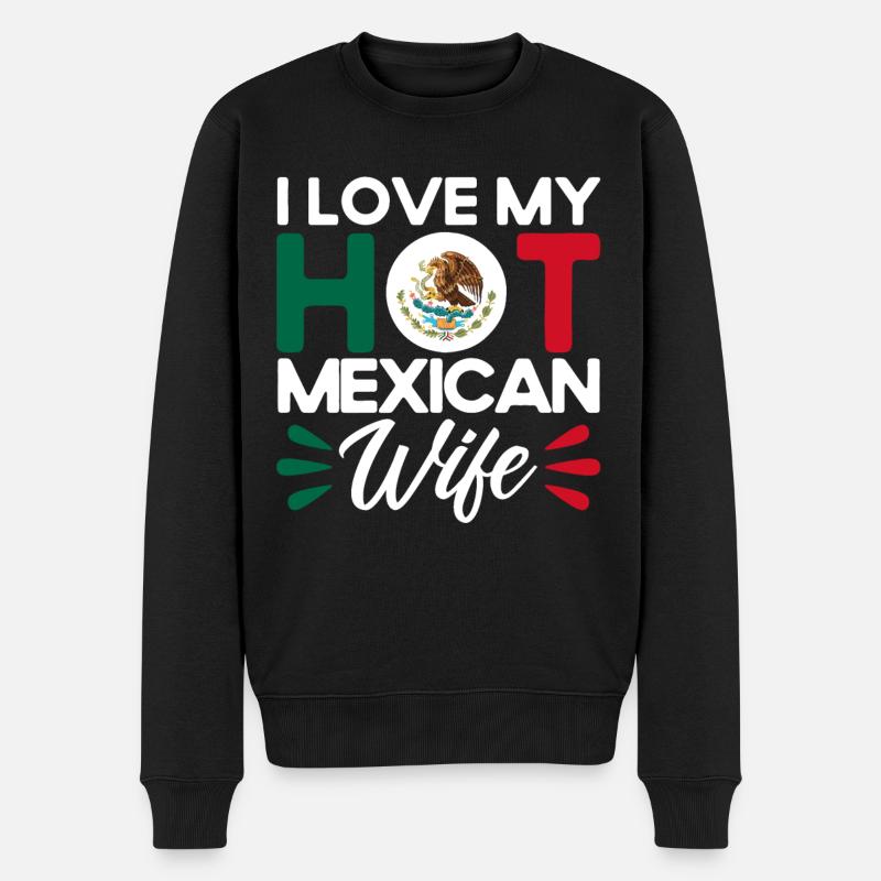 Mexique Mexican Roots Cadeau - Pull Premium bio Homme - noir