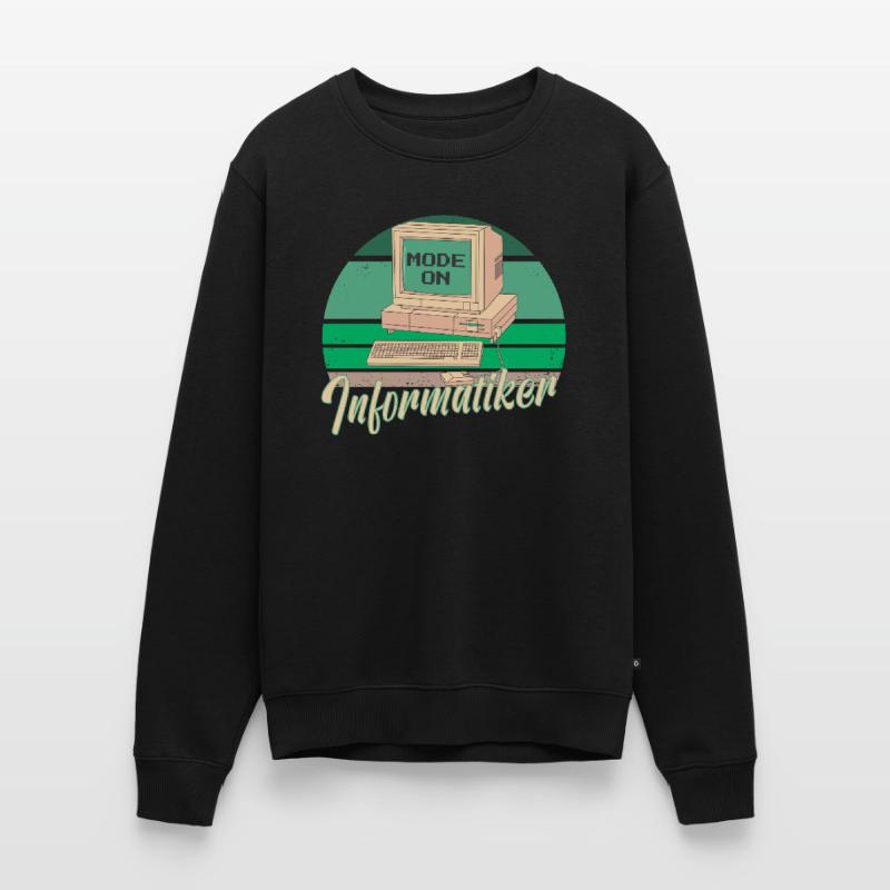 Computer Science Computer Programmer Father Dad Men's Premium Organic Jumper