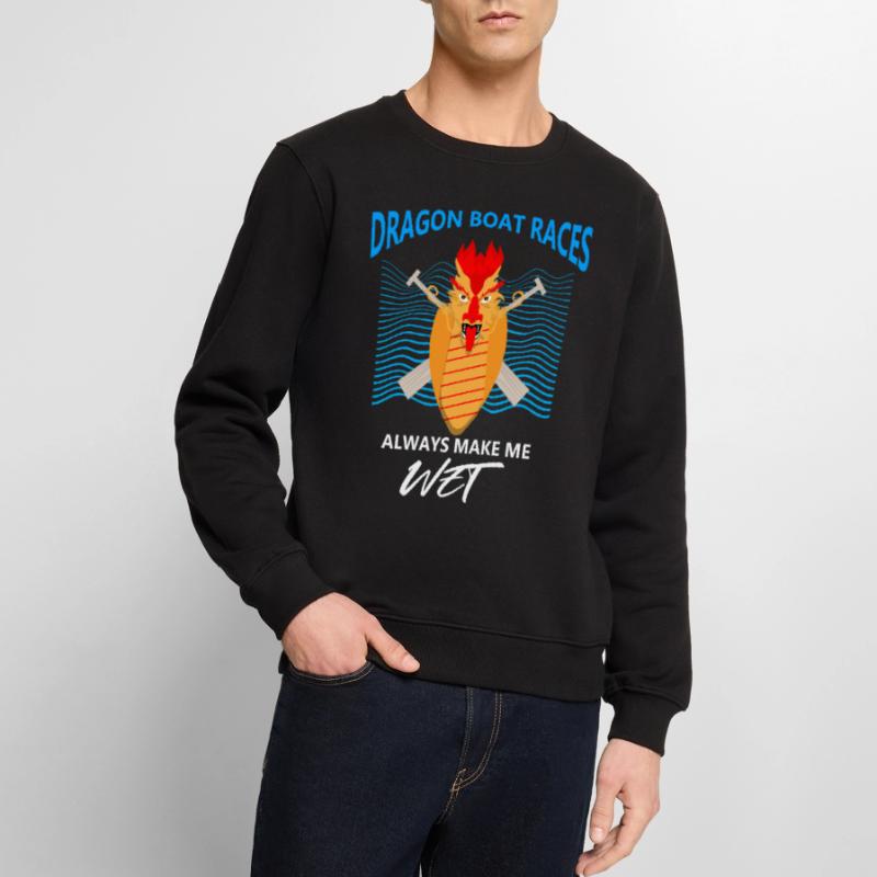 Conception de course de bateaux-dragons pour bateau-dragon Pull Premium bio Homme