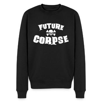 Future corpse for Goth fan - Men's Premium Organic Jumper - black - Front - Nico (187cm)