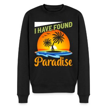 Playa del Carmen Paradise Mexiko Stadt Urlaub - Männer Premium Bio Pullover - Schwarz - Vorne - Nico (187cm)