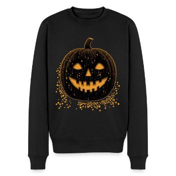 Black Jack O Laterne - Männer Premium Bio Pullover - Schwarz - Vorne - Nico (187cm)
