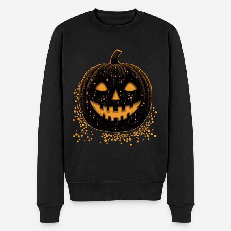 Lanterne Black Jack O - Pull Premium bio Homme - noir