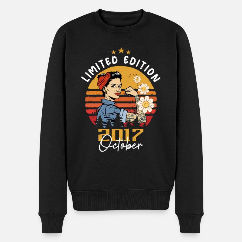 Octobre 2017 né | Octobre 2017 - Pull Premium bio Homme - noir