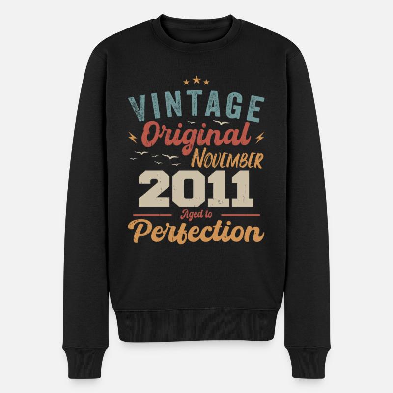 Légendaire depuis novembre 2011 - 2011 - Pull Premium bio Homme - noir