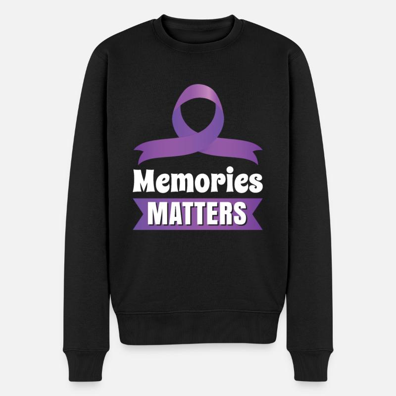 Les souvenirs sont importants - Pull Premium bio Homme - noir