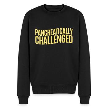 Le pancréas menacé pour les supporters - Pull Premium bio Homme - noir - Devant - Nico (187cm)