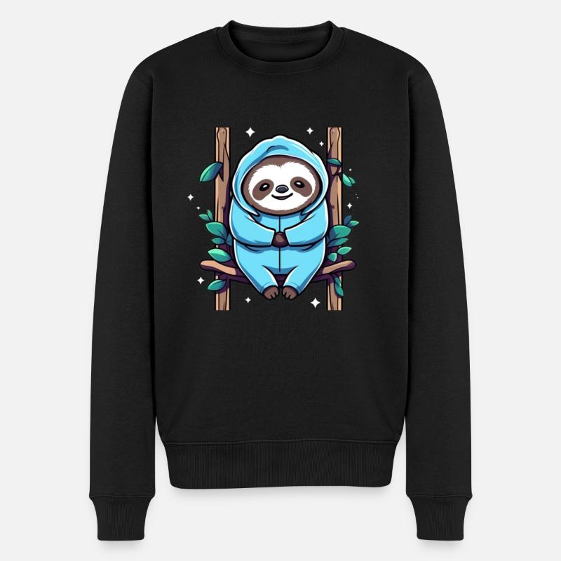 Paresse - Pull Premium bio Homme - noir