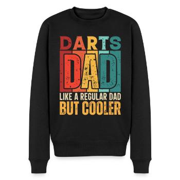 Fléchettes Papa - Pull Premium bio Homme - noir - Devant - Nico (187cm)