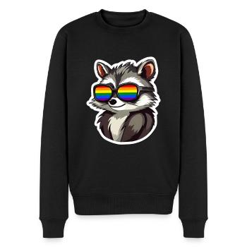 LGBTQ Pride Month - Männer Premium Bio Pullover - Schwarz - Vorne - Nico (187cm)
