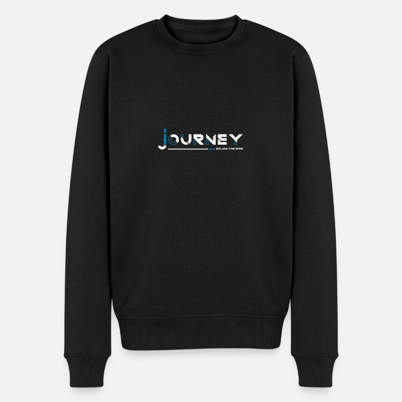 Embrassez le voyage - Pull Premium bio Homme - noir