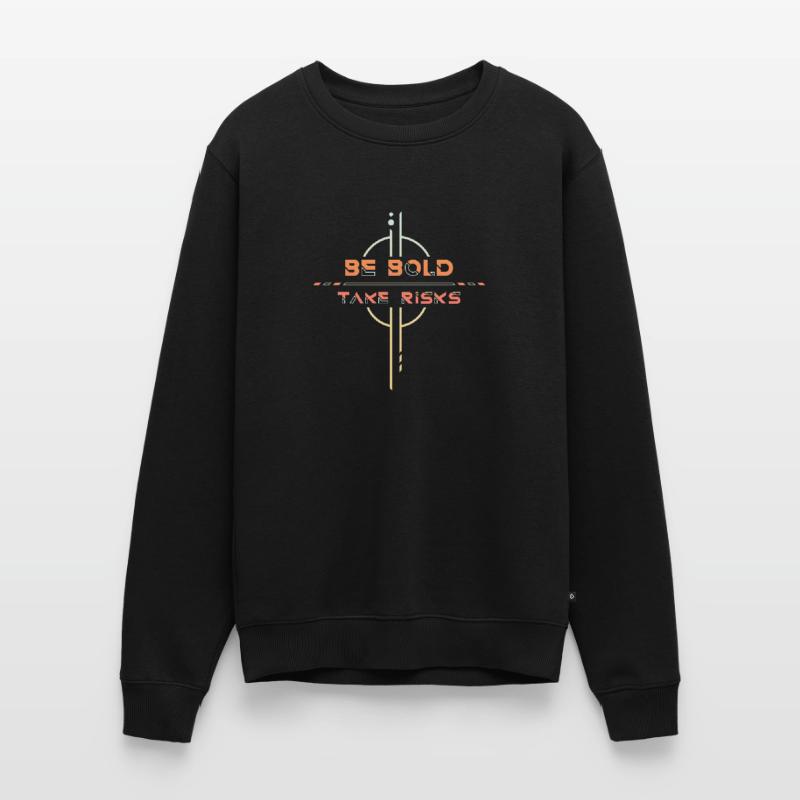 Bold Risks: Forge Your Path Men's Premium Organic Jumper