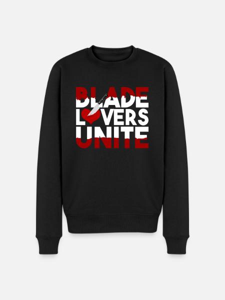 Blade Lover Unite - Men's Premium Organic Jumper - black