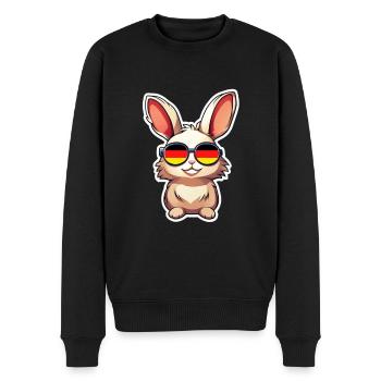 Hase Allemagne Football - Pull Premium bio Homme - noir - Devant - Nico (187cm)