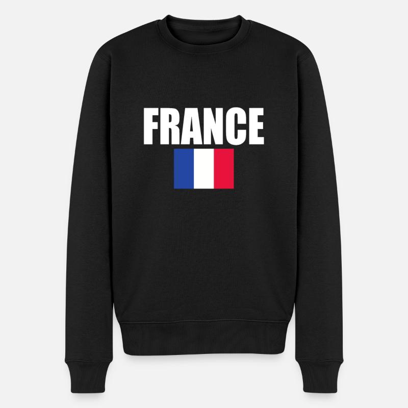 France - Pull Premium bio Homme - noir