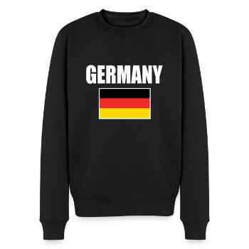 Allemagne - Pull Premium bio Homme - noir - Devant - Nico (187cm)
