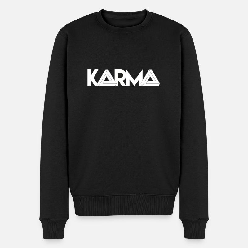 Karma - Pull Premium bio Homme - noir