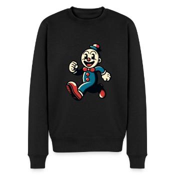 Halloween Costume Décoration Spooky Party Design - Pull Premium bio Homme - noir - Devant - Nico (187cm)