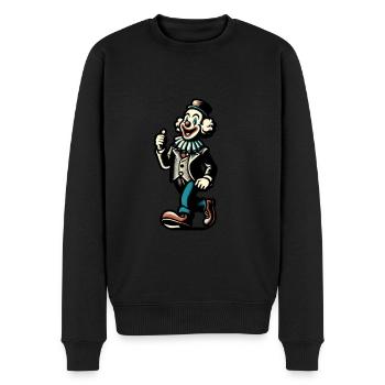 Halloween Costume Décoration Spooky Party Design - Pull Premium bio Homme - noir - Devant - Nico (187cm)