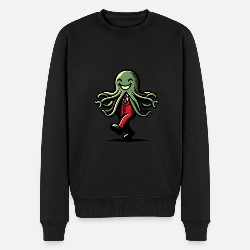 Drôle Cthulhu Politicien Drôle Cthulhu - Pull Premium bio Homme - noir